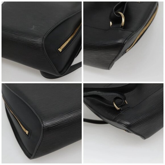 LOUIS VUITTON Epi Mabillon Backpack Black M52232 LV Auth 141335 - Picture 16 of 16